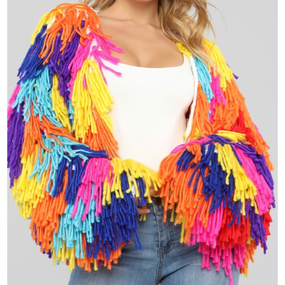 Colorful women’s coat